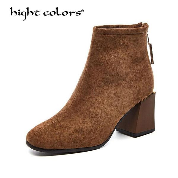 boots size 35-39 autumn winter women casual ladies shoes suede leather ankle high heeled zipper boot, Black
boots size 35-39 autumn winter women casual ladies shoes suede leather ankle high heeled zipper boot, Black