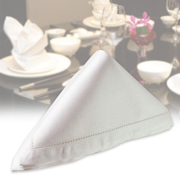 table napkin hemstitch square wedding party cotton blend placemats washable white decoration home dinner soft durable
table napkin hemstitch square wedding party cotton blend placemats washable white decoration home dinner soft durable