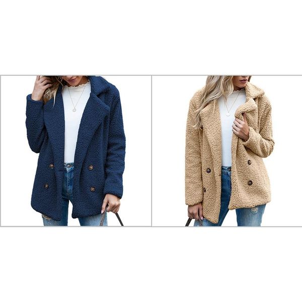 women's jackets 2 pcs autumn winter button lapel loose sweater cardigan sheep cake wool coat women m, dark blue& khaki, Black;brown
women's jackets 2 pcs autumn winter button lapel loose sweater cardigan sheep cake wool coat women m, dark blue& khaki, Black;brown