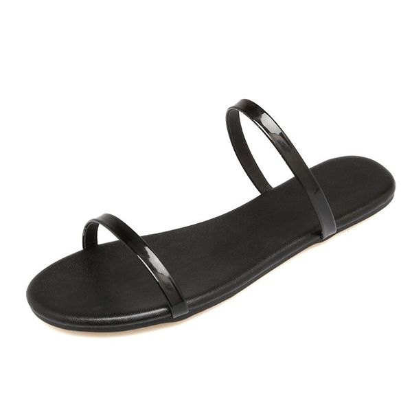 slippers women 2021 sandals and roman women's shoes summer student open toe flat with non-slip soft bottom fashion, Black
slippers women 2021 sandals and roman women's shoes summer student open toe flat with non-slip soft bottom fashion, Black
