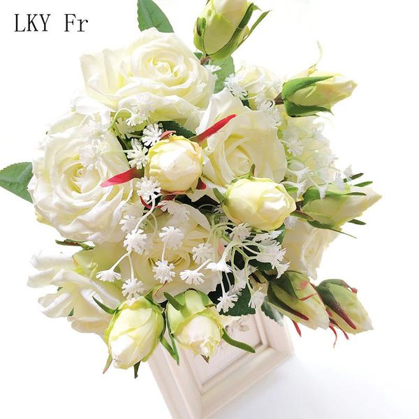 wedding flowers lky fr bouquet artificial fake latex roses bride bouquets bridesmaid mariage accessories home decoration
wedding flowers lky fr bouquet artificial fake latex roses bride bouquets bridesmaid mariage accessories home decoration