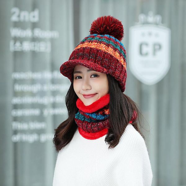 wide brim hats balaclava knitted hat scarf caps sets neck warmer winter for women skullies beanies windproof cycling fleece cap, Blue;gray
wide brim hats balaclava knitted hat scarf caps sets neck warmer winter for women skullies beanies windproof cycling fleece cap, Blue;gray