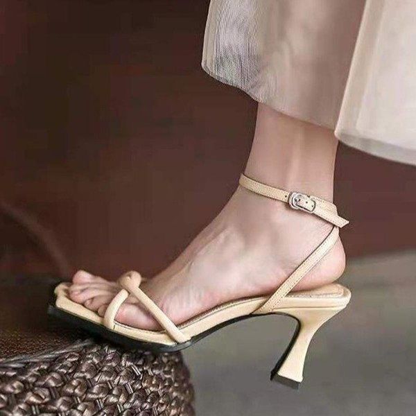 sandals summer women ankle strap brand 2021 fashion shoes thin high heels gladiator sandal narrow dress pump, Black
sandals summer women ankle strap brand 2021 fashion shoes thin high heels gladiator sandal narrow dress pump, Black