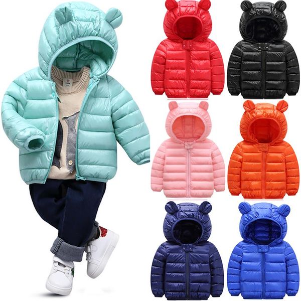 jackets winter baby kids boys girl hooded quilted warm jacket plain coats zipper snowsuit outerwear children casual clothing, Blue;gray
jackets winter baby kids boys girl hooded quilted warm jacket plain coats zipper snowsuit outerwear children casual clothing, Blue;gray