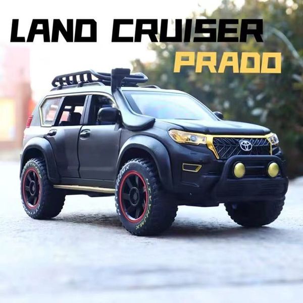124 toyota prado overbearing modified version with metal car model toys collect birthday gifts
124 toyota prado overbearing modified version with metal car model toys collect birthday gifts