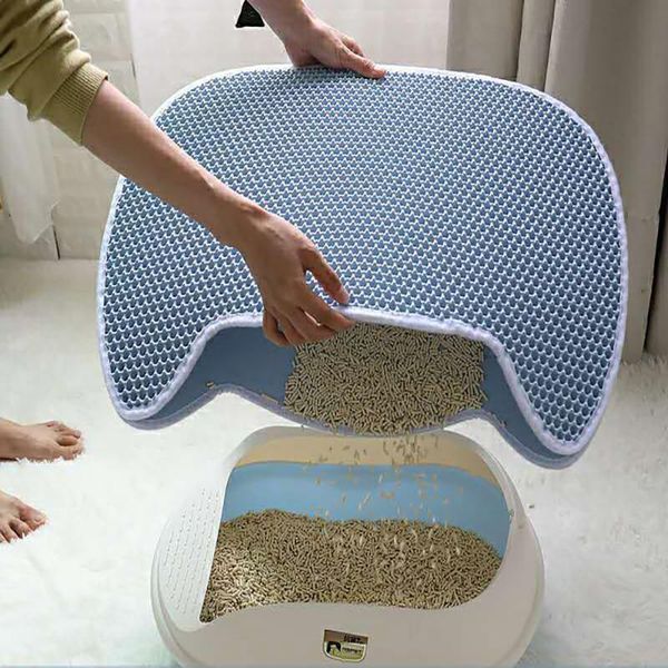 pet cat litter mat waterproof double layer trapping cats box clean pad for cleaning supplies beds & furniture
pet cat litter mat waterproof double layer trapping cats box clean pad for cleaning supplies beds & furniture