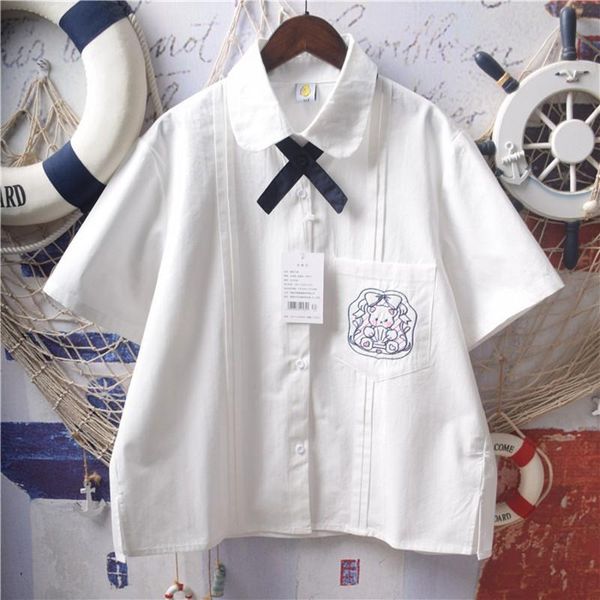 women's blouses & shirts japan kawaii chiffon white blouse women autumn 2021 long sleeve embroidery lolita style clothes schoolg
women's blouses & shirts japan kawaii chiffon white blouse women autumn 2021 long sleeve embroidery lolita style clothes schoolg
