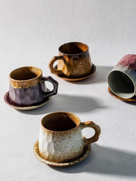 cups & saucers japanese-style hand-made coffee cup saucer retro coarse pottery afternoon tea set rustic mug vintage mugs
cups & saucers japanese-style hand-made coffee cup saucer retro coarse pottery afternoon tea set rustic mug vintage mugs
