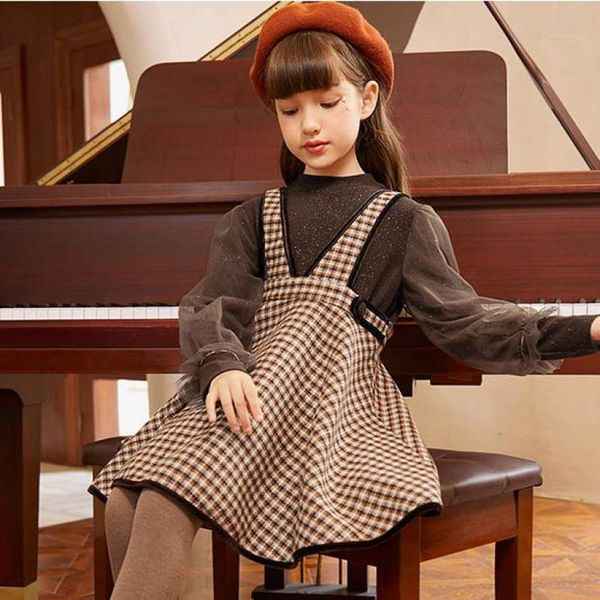 girl's dresses fashion plaid suspenders dress for girls autumn spring thickening sleeveless gowns children birthday wedding party 7-14y, Red;yellow
girl's dresses fashion plaid suspenders dress for girls autumn spring thickening sleeveless gowns children birthday wedding party 7-14y, Red;yellow