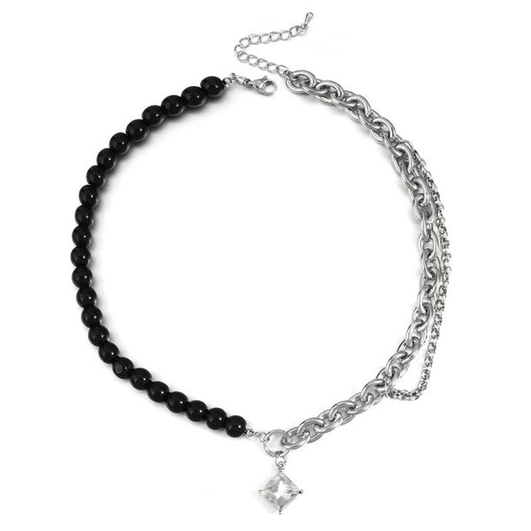 chains aensoa punk silver color link chain black acrylic beads crystal necklace for women simple square geometric rhinestone jewelry
chains aensoa punk silver color link chain black acrylic beads crystal necklace for women simple square geometric rhinestone jewelry