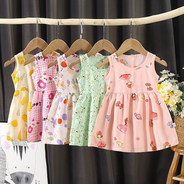 girl's dresses children's for summer 2021 little girl princess dress silk sleeveless floral knee-length boutique kids clothing, Red;yellow
girl's dresses children's for summer 2021 little girl princess dress silk sleeveless floral knee-length boutique kids clothing, Red;yellow