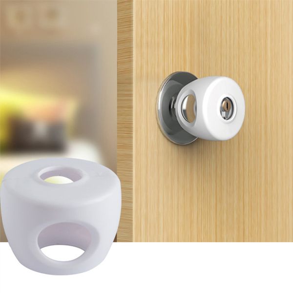 

Baby Safety Door Knob Covers Locks 1pcs Pack Child Safety Child Proof Doorknob Lockable Cover Design Child Protection