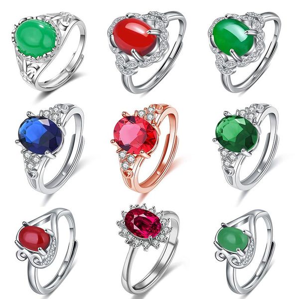 wedding rings 2021 temperament crystal reiki healing stone natural amethysts agates red quartz fashion women party jewelry, Slivery;golden
wedding rings 2021 temperament crystal reiki healing stone natural amethysts agates red quartz fashion women party jewelry, Slivery;golden