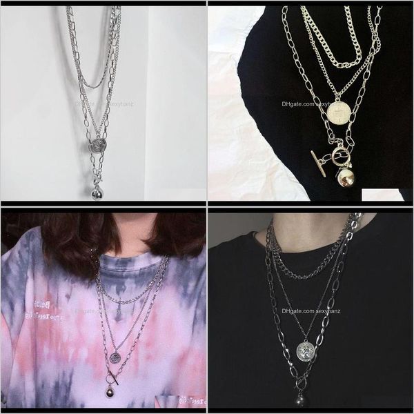 necklaces & pendants drop delivery 2021 south korea ins harajuku fengwang red same jewelry mens and womens hip hop multi layer long necklace, Silver
necklaces & pendants drop delivery 2021 south korea ins harajuku fengwang red same jewelry mens and womens hip hop multi layer long necklace, Silver