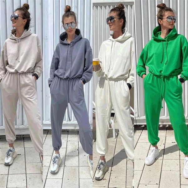 women's two piece pants 2 set women tracksuit autumn clothing solid color hoodies sweatshirt and long suits casual sets outfits, White
women's two piece pants 2 set women tracksuit autumn clothing solid color hoodies sweatshirt and long suits casual sets outfits, White