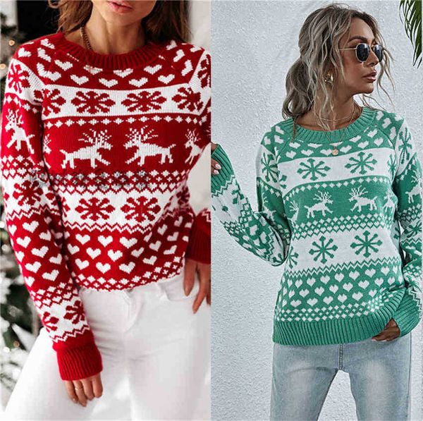 women's thermal sweater elk autumn and winter knitting round ne female christmas snowflake pullover, White;black
women's thermal sweater elk autumn and winter knitting round ne female christmas snowflake pullover, White;black