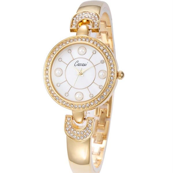 wristwatches fashion women steel band watches rhinestone crystal quartz ladies bracelet clock gift relojes para mujer, Slivery;brown
wristwatches fashion women steel band watches rhinestone crystal quartz ladies bracelet clock gift relojes para mujer, Slivery;brown