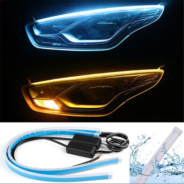 bulbs 2pcs/lot 60cm daytime running light 2835smd driving white turn signal yellow lamp 96led & 72led color flexible 12v
bulbs 2pcs/lot 60cm daytime running light 2835smd driving white turn signal yellow lamp 96led & 72led color flexible 12v