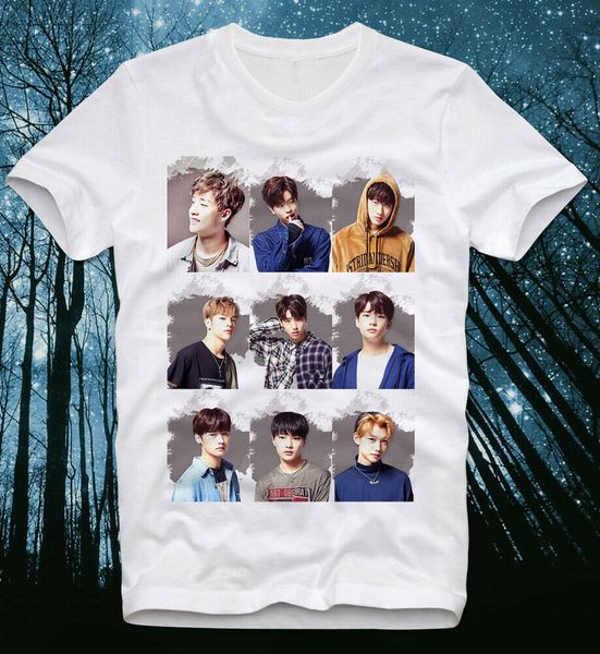 t-shirt kpop stray kids bangchan felix hyunjin jeongin minho k-pop korean pop, White;black
t-shirt kpop stray kids bangchan felix hyunjin jeongin minho k-pop korean pop, White;black