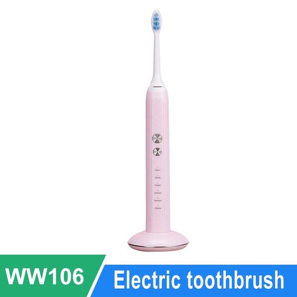 smart electric toothbrush mute waterproof fast usb charging soft brush five gears quiet sonic for 1.2w
smart electric toothbrush mute waterproof fast usb charging soft brush five gears quiet sonic for 1.2w
