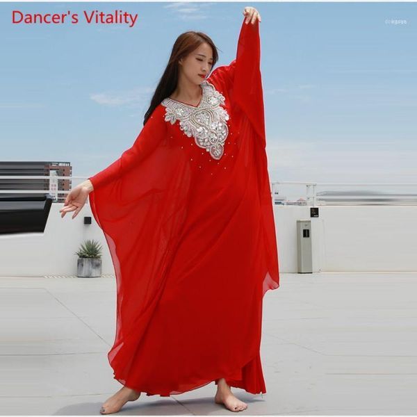 belly dance robe women dress loose luxury embroidery performance wear show 7 colors 1, Black;red
belly dance robe women dress loose luxury embroidery performance wear show 7 colors 1, Black;red