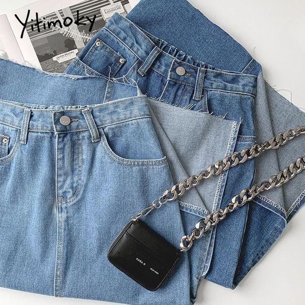 skirts yitimoky denim side split womens zipper a-line high waist vintage blue midi skirt 2021 spring korean fashion, Black
skirts yitimoky denim side split womens zipper a-line high waist vintage blue midi skirt 2021 spring korean fashion, Black