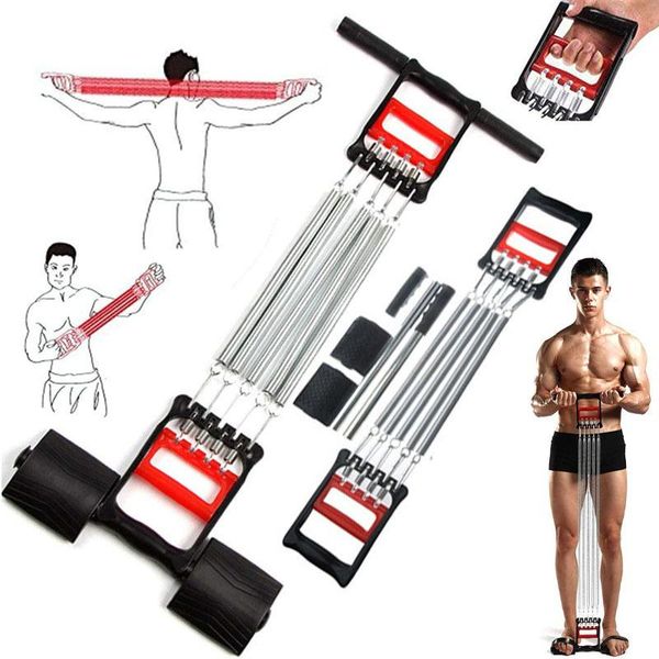 resistance bands chest expander rally fitness 5 adjustable spring rod weight strength trainer home muscle training equipment
resistance bands chest expander rally fitness 5 adjustable spring rod weight strength trainer home muscle training equipment