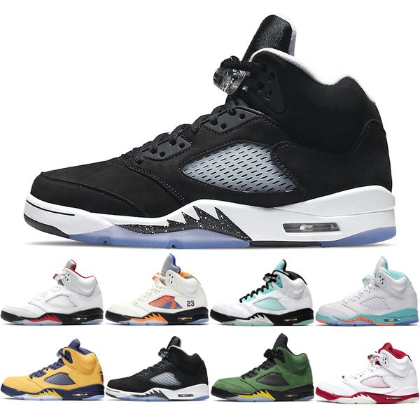 5 5s men basketball shoes alternate bel-air anthracite fire red silver tongue michigan trainers sports sneakers outdoor with box
5 5s men basketball shoes alternate bel-air anthracite fire red silver tongue michigan trainers sports sneakers outdoor with box