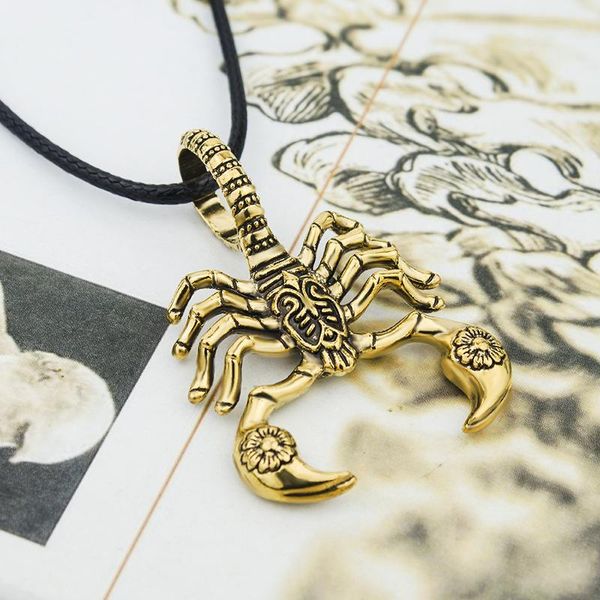 chains vintage mens scorpion scorpio pendant necklace exaggerated zodiac constellation animal for women men gothic jewelry, Silver
chains vintage mens scorpion scorpio pendant necklace exaggerated zodiac constellation animal for women men gothic jewelry, Silver