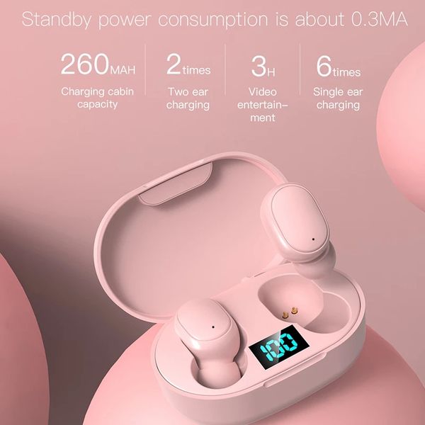 new e6s smart digital display bluetooth headset wireless mini hifi headset stereo in-ear waterproof sports earphone
new e6s smart digital display bluetooth headset wireless mini hifi headset stereo in-ear waterproof sports earphone