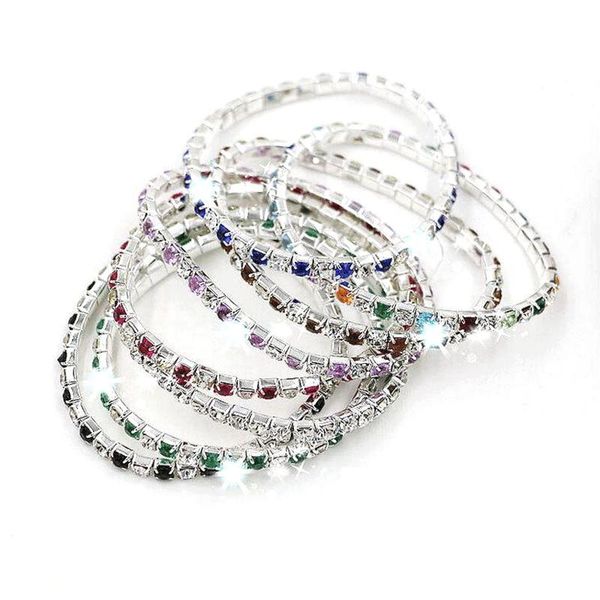 2021 new 20 pcs/ 1 lot colorful spring row rhinestone bracelet tennis 8 - color(z305), Golden;silver
2021 new 20 pcs/ 1 lot colorful spring row rhinestone bracelet tennis 8 - color(z305), Golden;silver