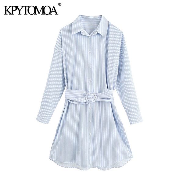 women chic fashion with belt striped loose mini shirt dress vintage long sleeve button-up female dresses mujer 210420, Black;gray
women chic fashion with belt striped loose mini shirt dress vintage long sleeve button-up female dresses mujer 210420, Black;gray