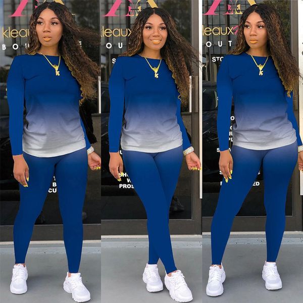 tmustobe two piece women fashion gradient print bodycon tracksuit long sleeve + biker joggers pants outfits matching set 201007, White
tmustobe two piece women fashion gradient print bodycon tracksuit long sleeve + biker joggers pants outfits matching set 201007, White
