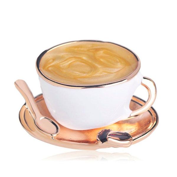 pins, brooches coffee cup spoon disc shape white enamel gold color brooch pins women men clothes suit coat accessories, Gray
pins, brooches coffee cup spoon disc shape white enamel gold color brooch pins women men clothes suit coat accessories, Gray