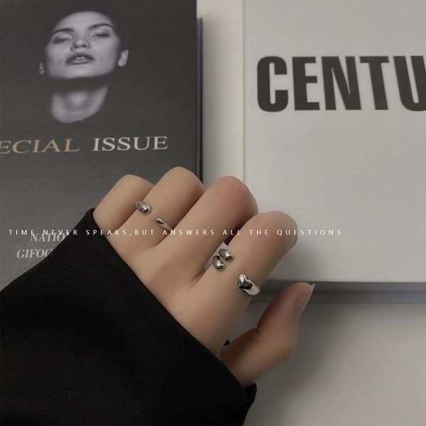 adjustable rings ladies heart opening women ring joint wedding initial fashion jewellery couples trendy metal silver color bague, Slivery;golden
adjustable rings ladies heart opening women ring joint wedding initial fashion jewellery couples trendy metal silver color bague, Slivery;golden