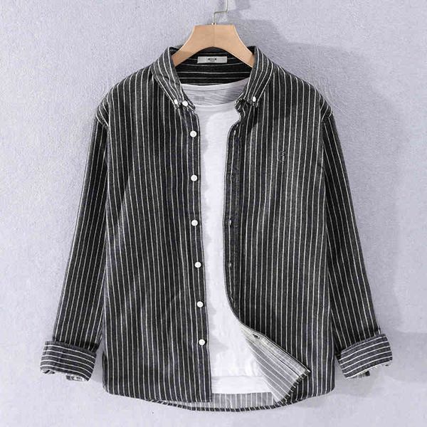 men's t-shirts pure cotton long-sleeved striped shirts brand brushed casual for men fashion stripe shirt mens overhemd camisa vl9m, White;black
men's t-shirts pure cotton long-sleeved striped shirts brand brushed casual for men fashion stripe shirt mens overhemd camisa vl9m, White;black