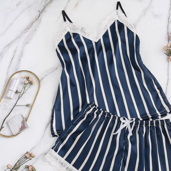 striped pajama set slim women sleepwear sleeveless crop shorts nightwear homewear 2pcs yj, Black;red
striped pajama set slim women sleepwear sleeveless crop shorts nightwear homewear 2pcs yj, Black;red