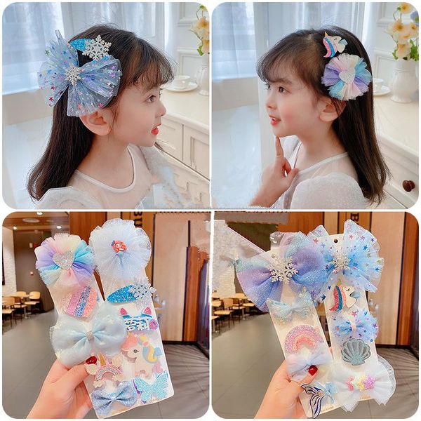 girl cartoon princess hairpin suit children bow snowflake barrette rainbow crystal sapphire hairpins gift hair accessories, Slivery;white
girl cartoon princess hairpin suit children bow snowflake barrette rainbow crystal sapphire hairpins gift hair accessories, Slivery;white