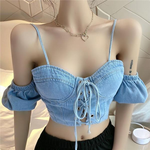 backless bandage party denimtanks womens cami amp fashion summer hollow out chic england style jean crop, White
backless bandage party denimtanks womens cami amp fashion summer hollow out chic england style jean crop, White