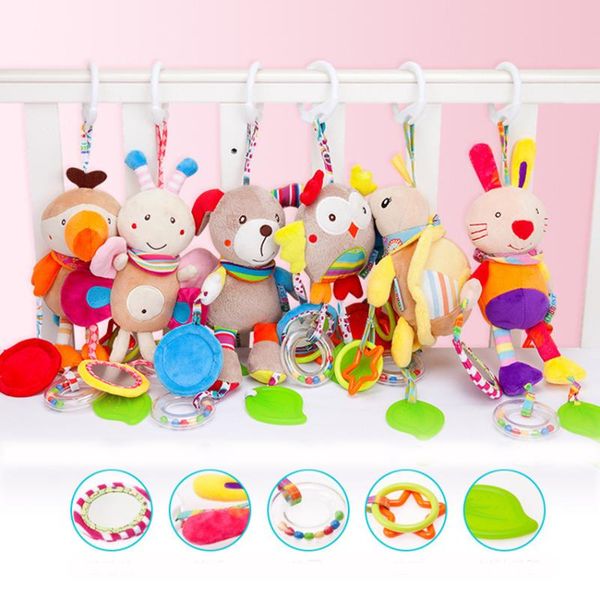 born baby plush stroller toys kids rattles mobiles cartoon animal hanging bell educational children toy 0-12 months speelgoed parts & access
born baby plush stroller toys kids rattles mobiles cartoon animal hanging bell educational children toy 0-12 months speelgoed parts & access