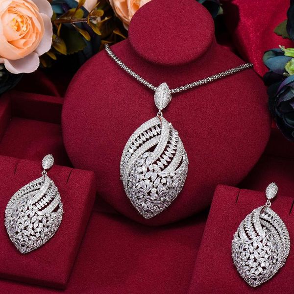 earrings & necklace kellybola jewelry luxury earring set female exquisite geometric zircon banquet party accessories, Silver
earrings & necklace kellybola jewelry luxury earring set female exquisite geometric zircon banquet party accessories, Silver