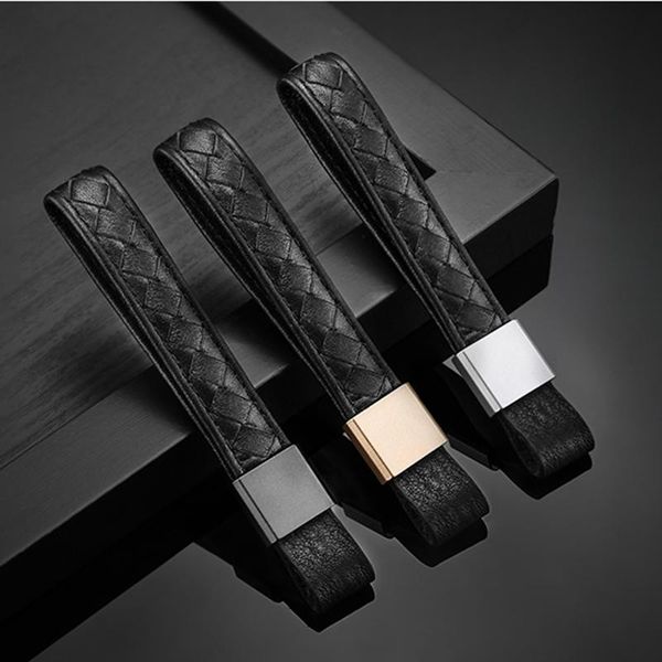 keychains high-quality genuine luxury leather aluminum alloy keychain simple car decoration accessories with box, Silver
keychains high-quality genuine luxury leather aluminum alloy keychain simple car decoration accessories with box, Silver