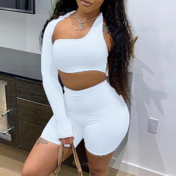 women's tracksuits 2 piece set summer short sleeve biker shorts collarless casual jogger cycling woman clothes cool, Gray
women's tracksuits 2 piece set summer short sleeve biker shorts collarless casual jogger cycling woman clothes cool, Gray