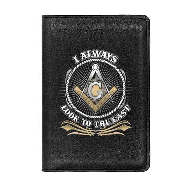 card holders leather masonic i always look to east passport cover id case, Brown;gray
card holders leather masonic i always look to east passport cover id case, Brown;gray