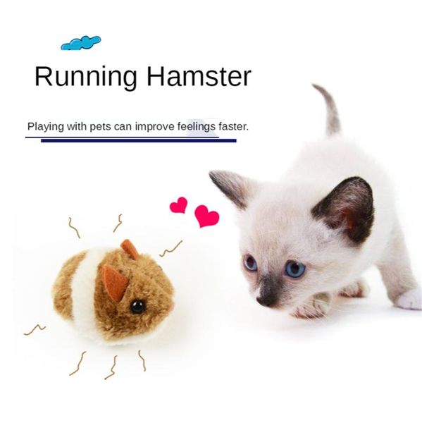 1pc plush cat toy cute simulation mechanical mouse manual move funny dog interactive gift kitten movement puppy chase game props toys
1pc plush cat toy cute simulation mechanical mouse manual move funny dog interactive gift kitten movement puppy chase game props toys