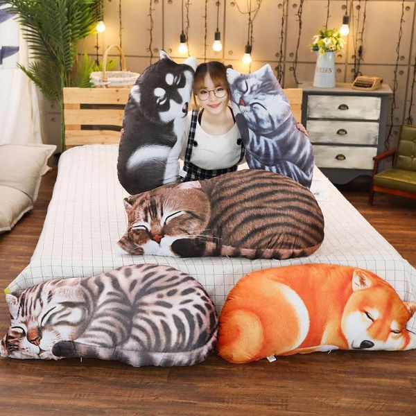cat plush stuffed toy girl gift pillow doll soft cuddly simulation animal children nds cushion/decorative
cat plush stuffed toy girl gift pillow doll soft cuddly simulation animal children nds cushion/decorative