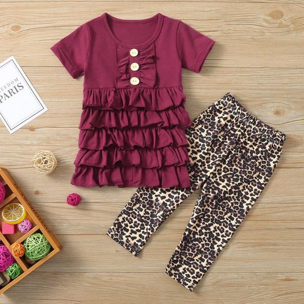 toddler kids baby girls tiered long tee leopard leggings pants set outfits children's sets clothing, White
toddler kids baby girls tiered long tee leopard leggings pants set outfits children's sets clothing, White