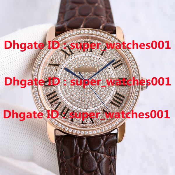 taiwan factory babysbreath solo series diamond watch mens watches 42mm*9mm imported mechanical movement 316l fine steel case italian crocodi, Slivery;brown
taiwan factory babysbreath solo series diamond watch mens watches 42mm*9mm imported mechanical movement 316l fine steel case italian crocodi, Slivery;brown