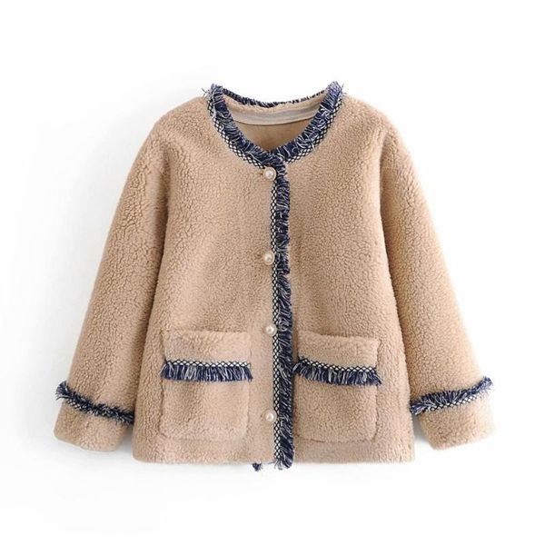 women's jackets 2021 autumn women jacket button pockets long sleeves o-neck coat fashion outerwear clothes, Black;brown
women's jackets 2021 autumn women jacket button pockets long sleeves o-neck coat fashion outerwear clothes, Black;brown