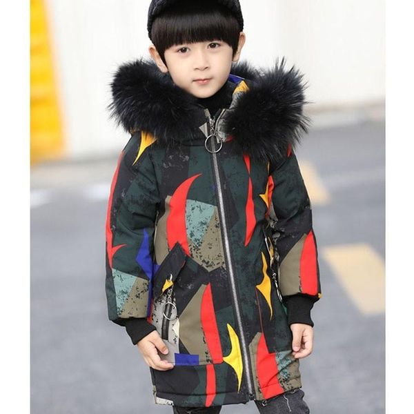 coat camouflage printed fur hooded children white duck down coats baby big boys outerwear clothing kids thick warm loose jackets, Blue;gray
coat camouflage printed fur hooded children white duck down coats baby big boys outerwear clothing kids thick warm loose jackets, Blue;gray